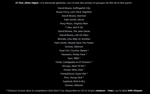 Projection clips 2ème Vague