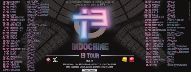 Dates 13 Tour (après St-Etienne)