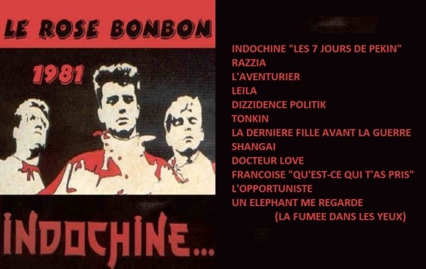 Setlist Le Rose Bonbon